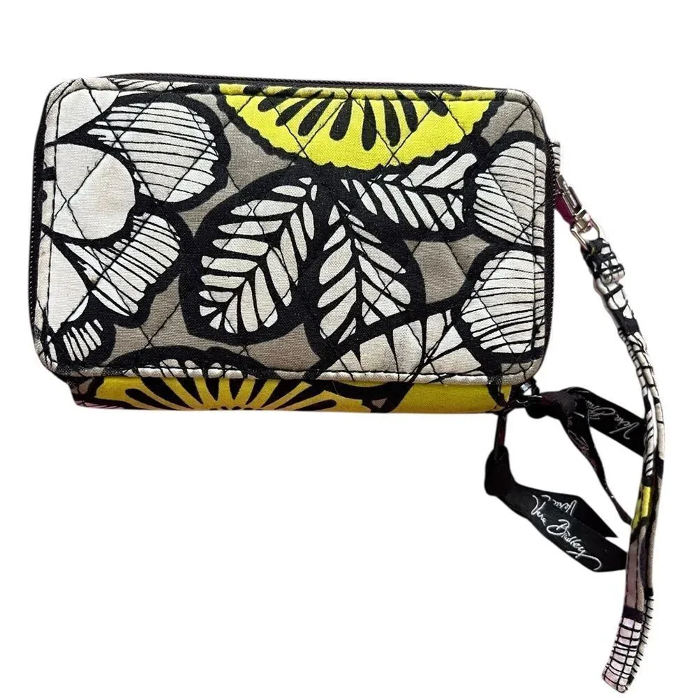 Vera Bradley Citron Wristlet